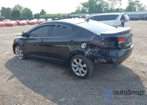 2012 Hyundai Elantra Limited (Ulsan Plant) из США, поврежденный, VIN KMHDH4AE8CU310045